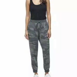 SPLENDID Olive Green Camoflauge Camo Joggers Pants S Small New NWT RARE